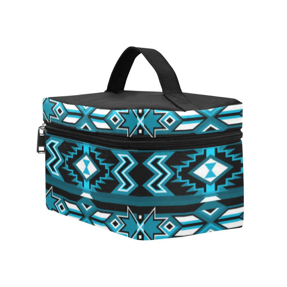 Northern Journey Cosmetic Bag/Large (Model 1658) Cosmetic Bag e-joyer