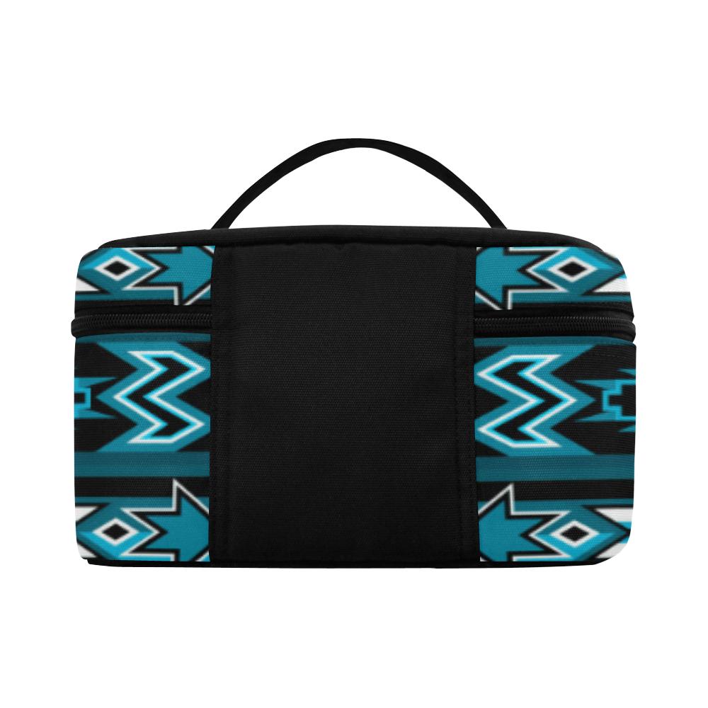 Northern Journey Cosmetic Bag/Large (Model 1658) Cosmetic Bag e-joyer