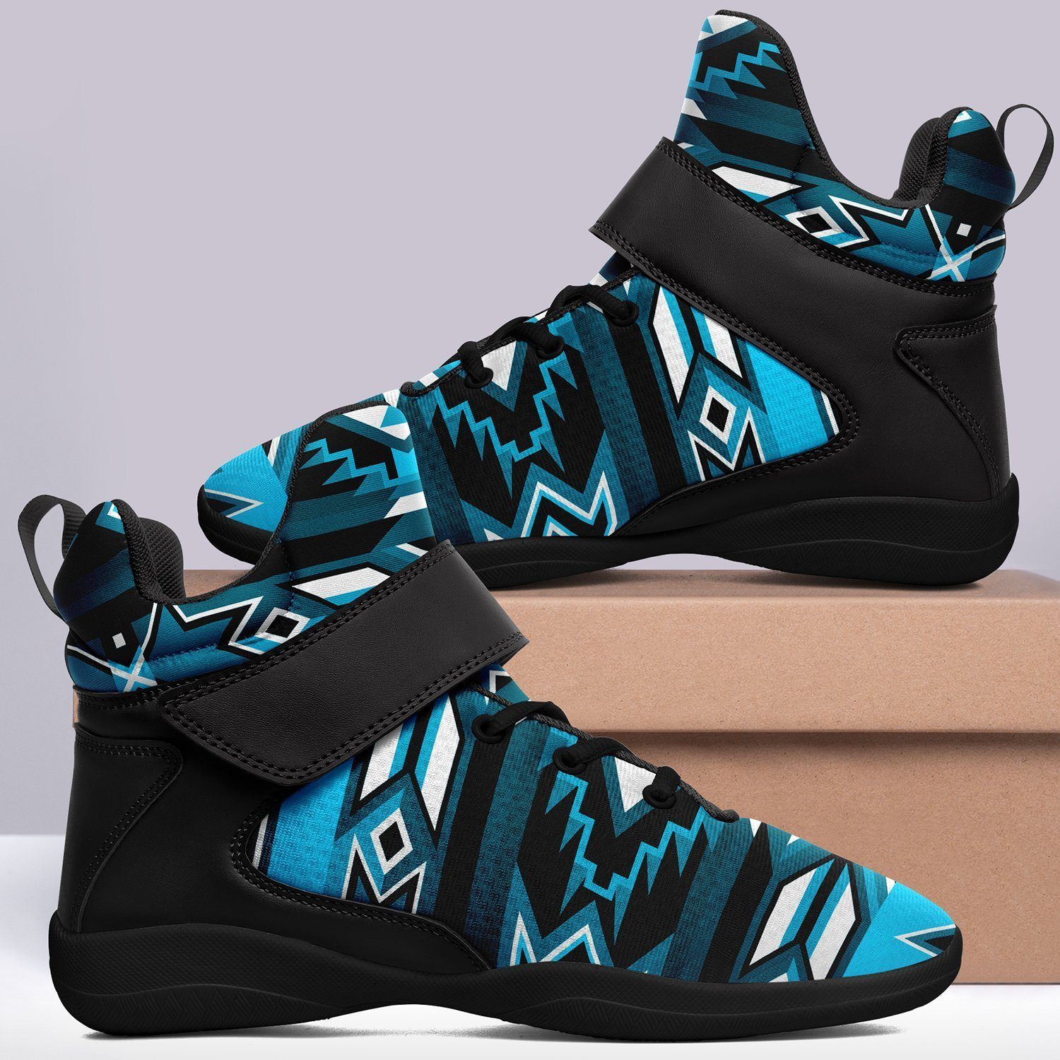 Northern Journey Ipottaa Basketball / Sport High Top Shoes - Black Sole 49 Dzine