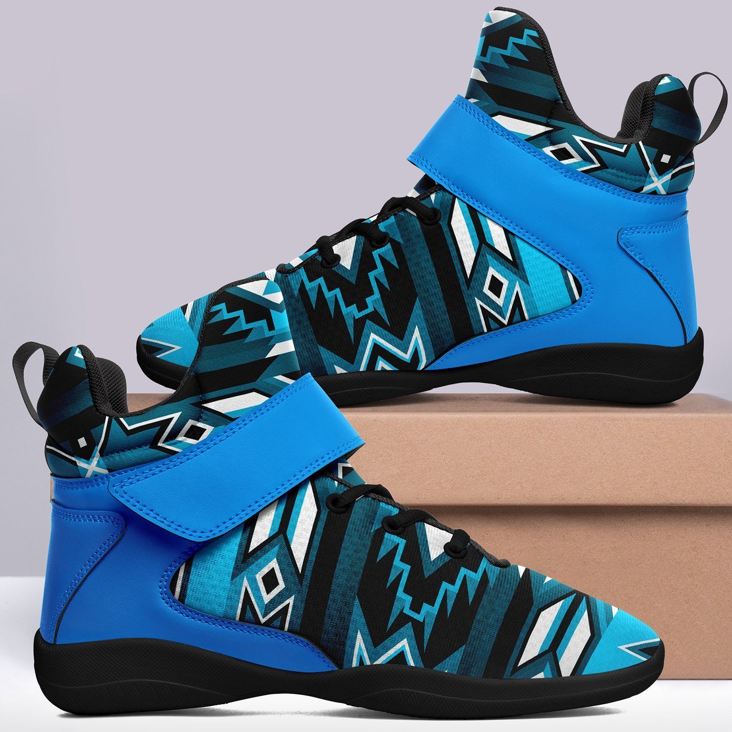 Northern Journey Ipottaa Basketball / Sport High Top Shoes - Black Sole 49 Dzine