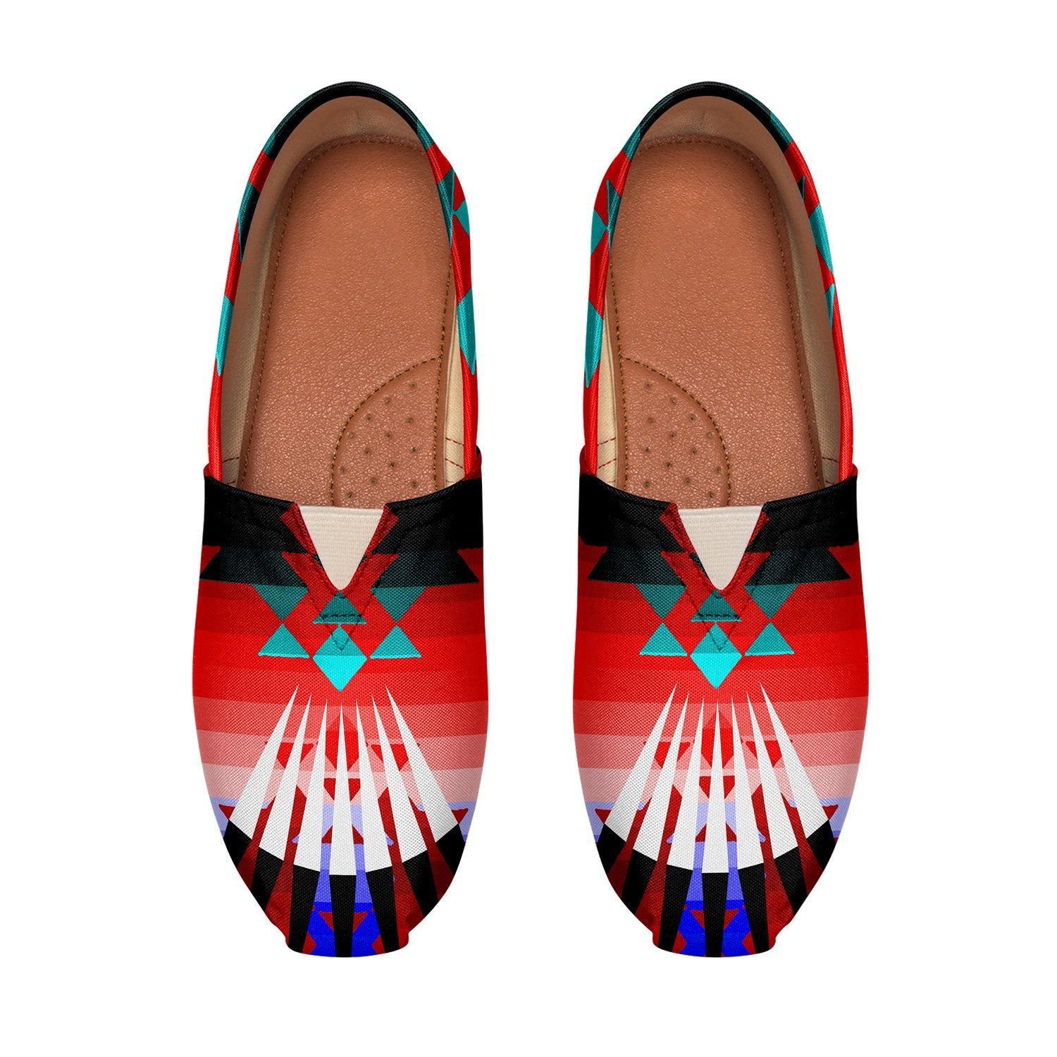Northwest Ribbonwork Bustles Casual Unisex Slip On Shoe Herman