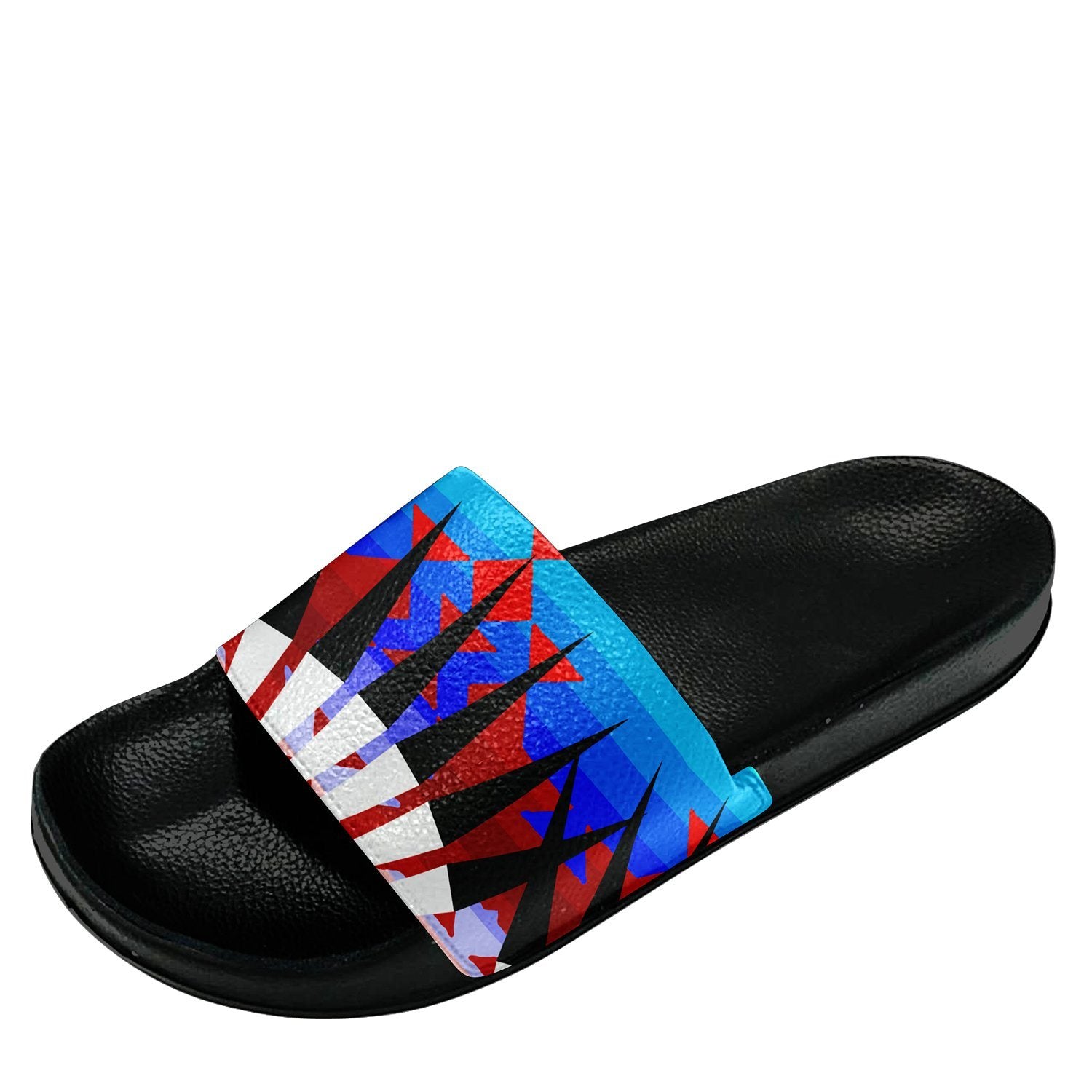 Northwest Ribbonwork Bustles Slide Sandals 49 Dzine