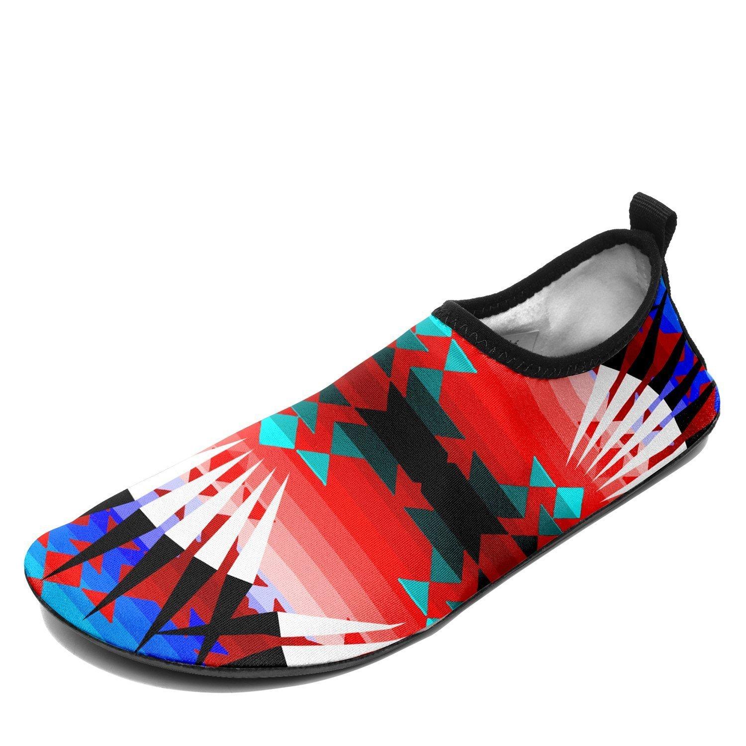 Northwest Ribbonwork Bustles Sockamoccs Kid's Slip On Shoes 49 Dzine