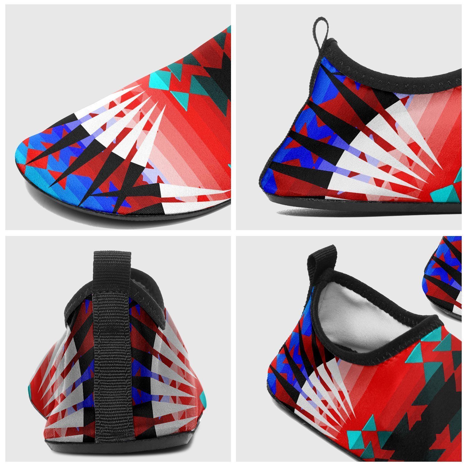 Northwest Ribbonwork Bustles Sockamoccs Kid's Slip On Shoes 49 Dzine