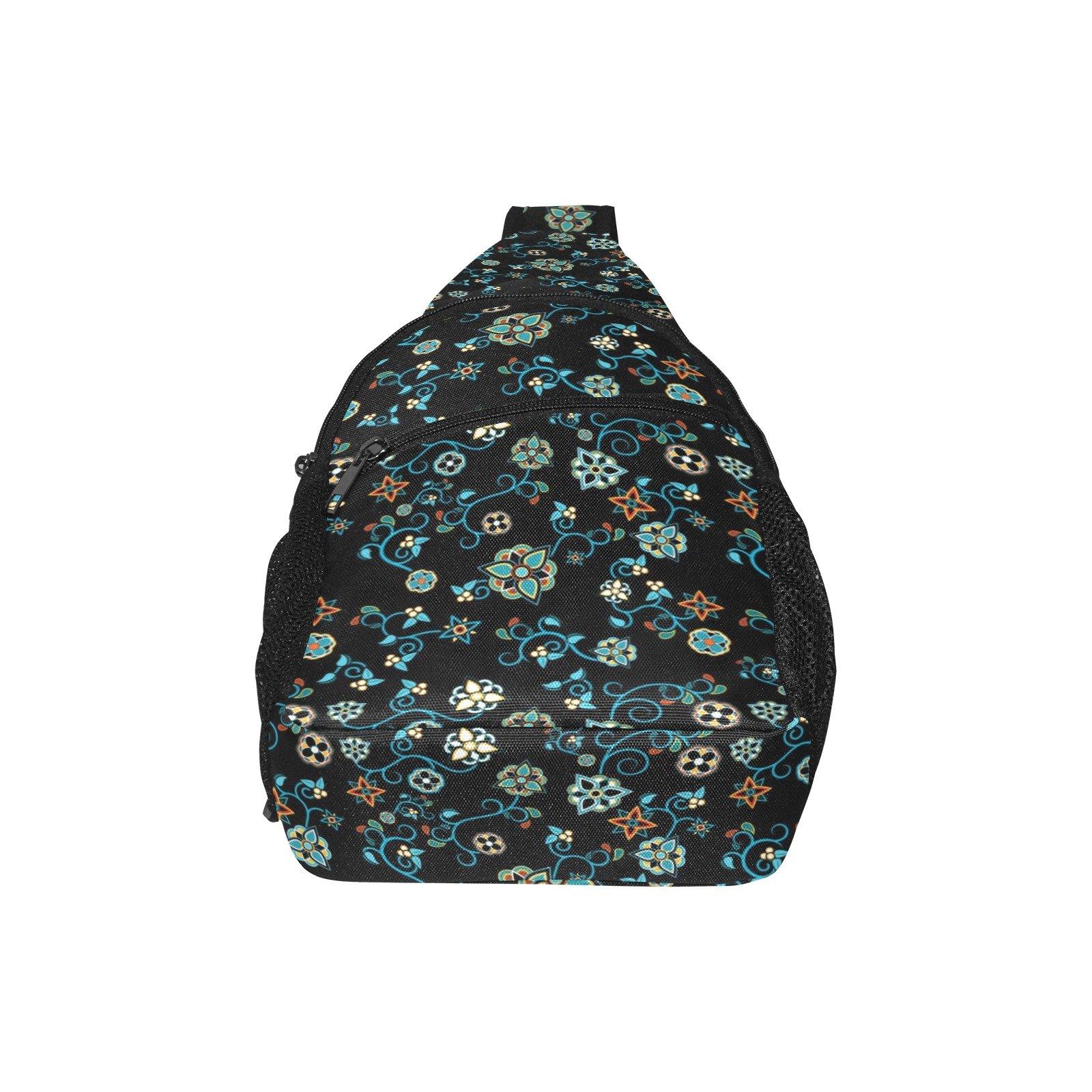 Ocean Bloom All Over Print Chest Bag (Model 1719) All Over Print Chest Bag (1719) e-joyer