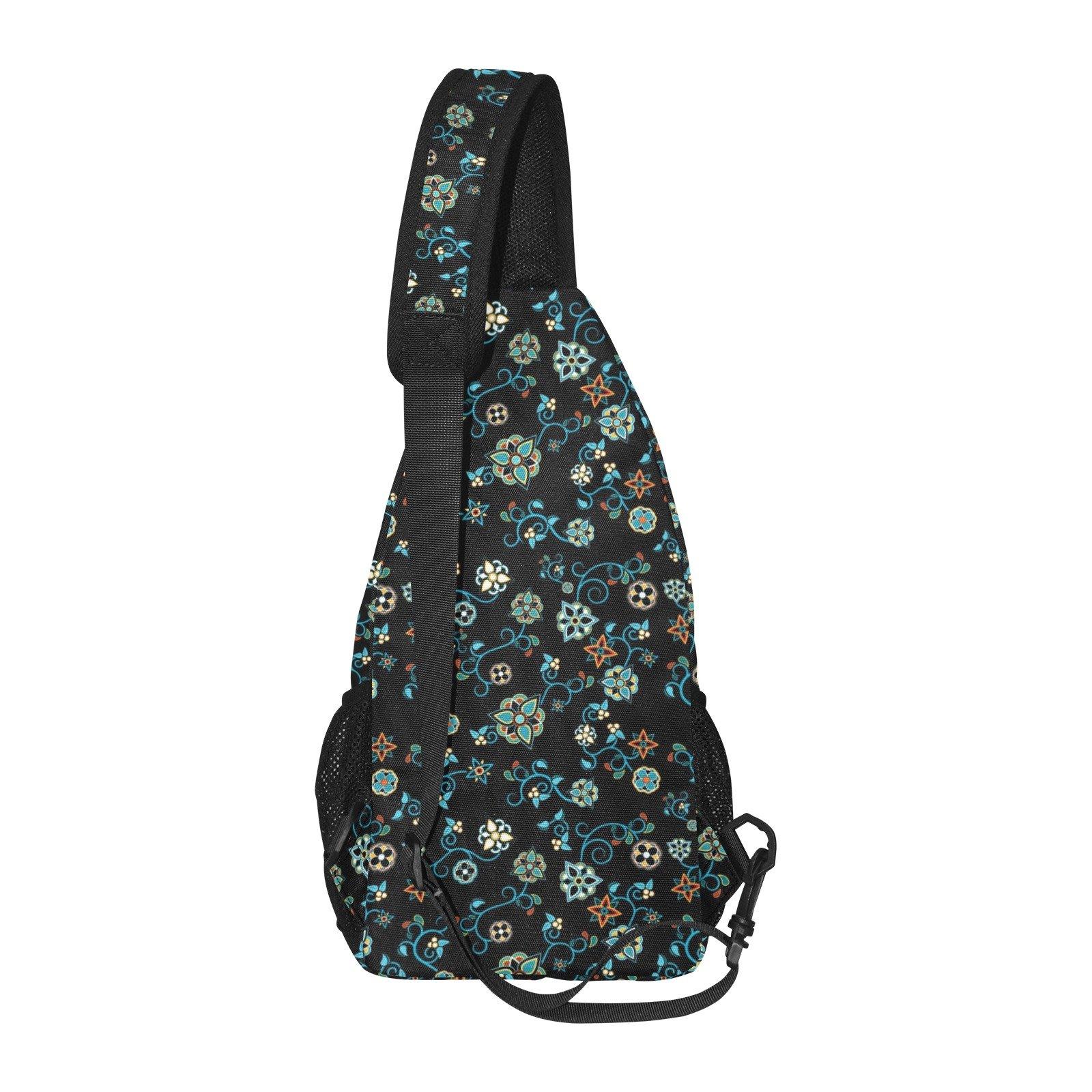 Ocean Bloom All Over Print Chest Bag (Model 1719) All Over Print Chest Bag (1719) e-joyer