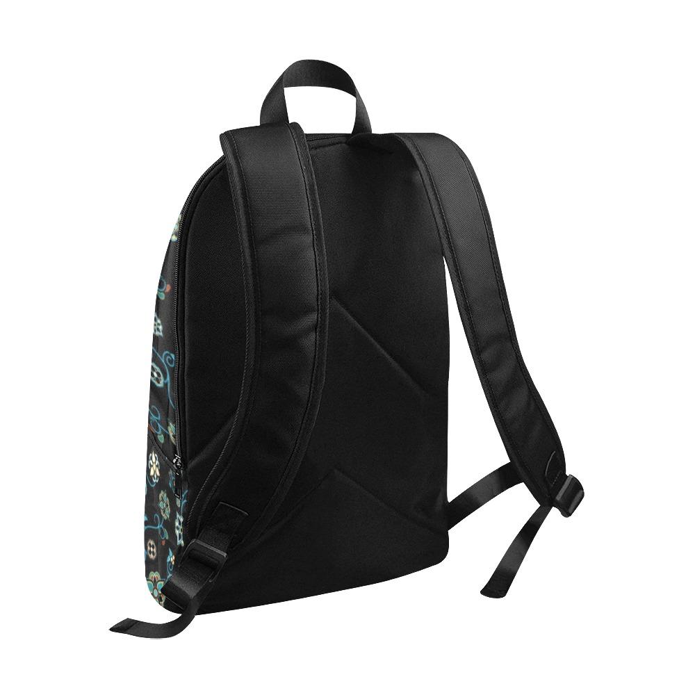 Ocean Bloom Fabric Backpack for Adult (Model 1659) Casual Backpack for Adult (1659) e-joyer