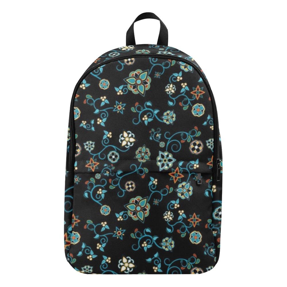 Ocean Bloom Fabric Backpack for Adult (Model 1659) Casual Backpack for Adult (1659) e-joyer 
