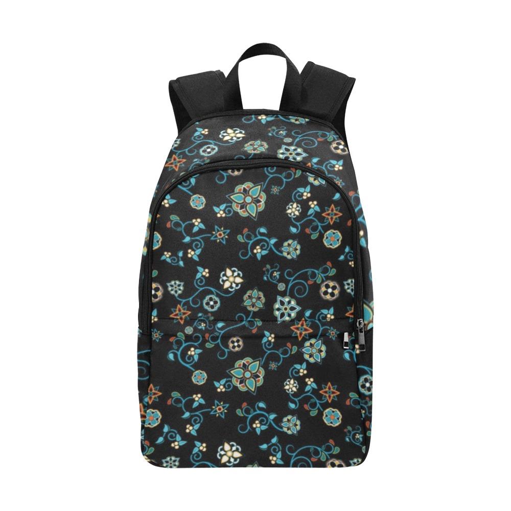 Ocean Bloom Fabric Backpack for Adult (Model 1659) Casual Backpack for Adult (1659) e-joyer