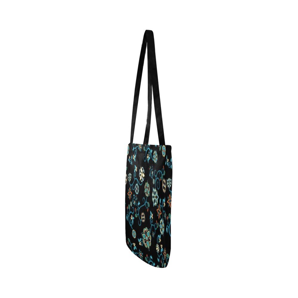 Ocean Bloom Reusable Shopping Bag Model 1660 (Two sides) Shopping Tote Bag (1660) e-joyer