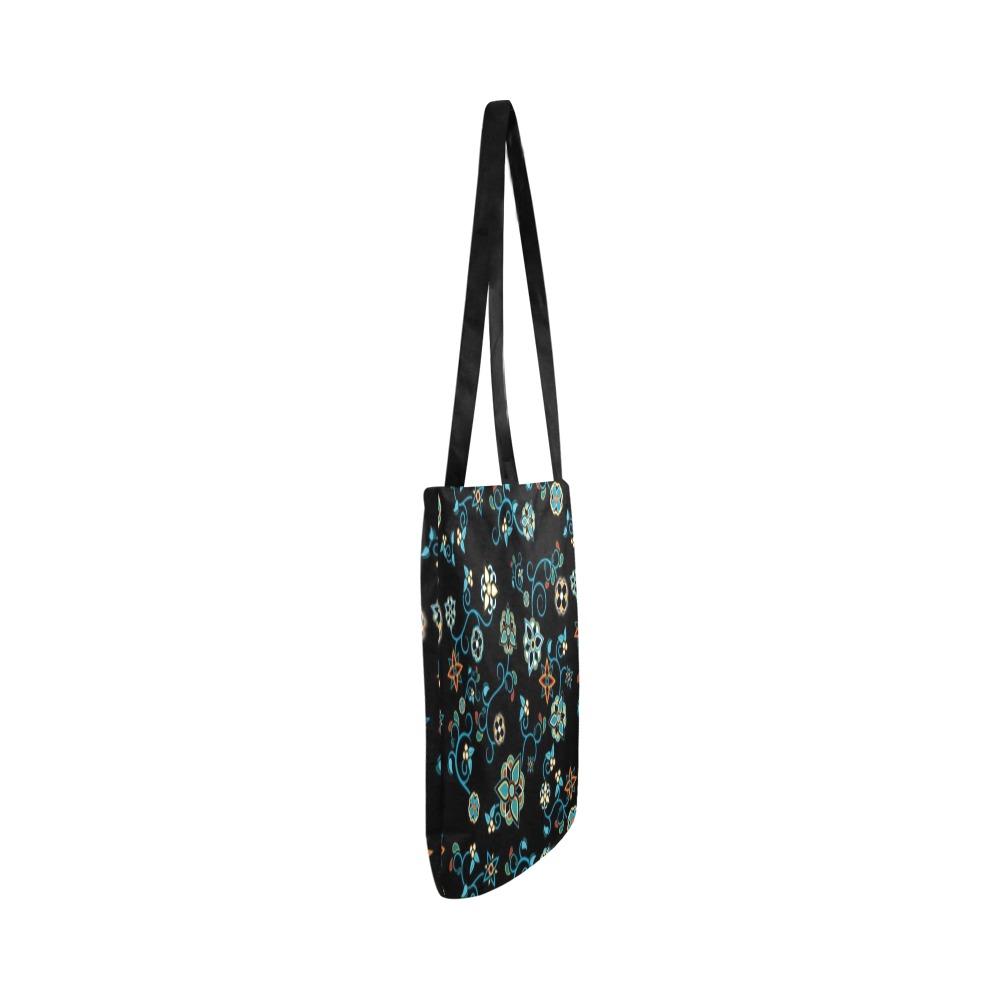 Ocean Bloom Reusable Shopping Bag Model 1660 (Two sides) Shopping Tote Bag (1660) e-joyer