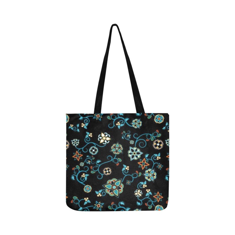 Ocean Bloom Reusable Shopping Bag Model 1660 (Two sides) Shopping Tote Bag (1660) e-joyer