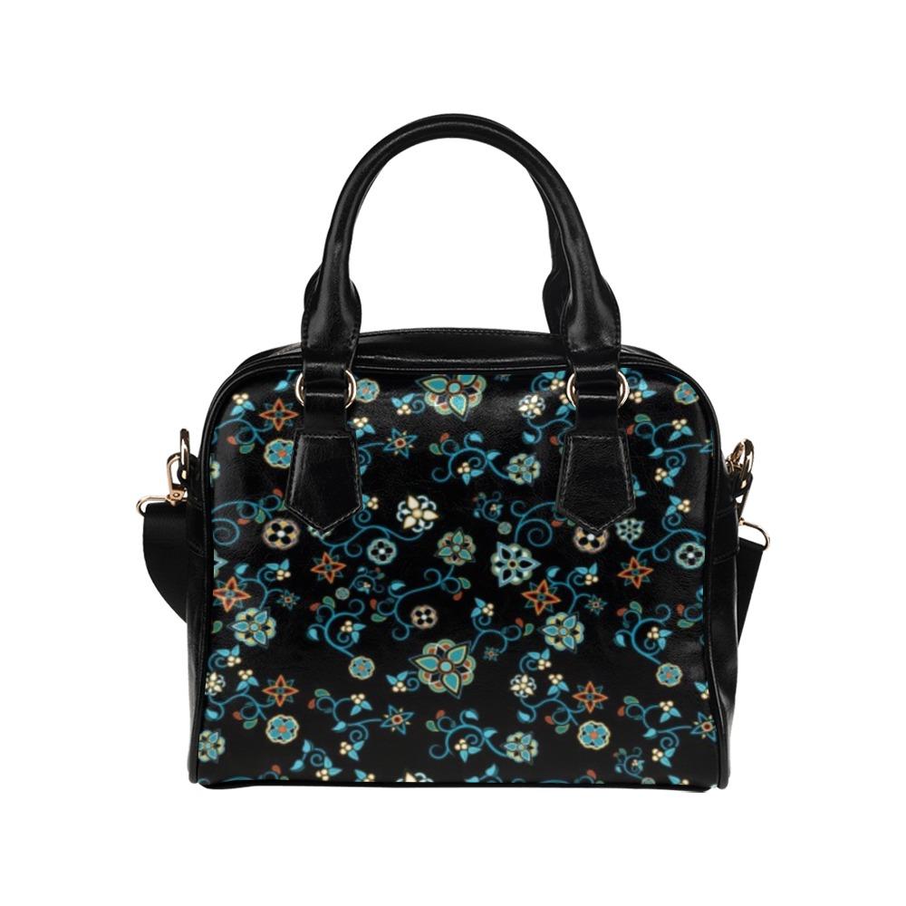 Ocean Bloom Shoulder Handbag (Model 1634) Shoulder Handbags (1634) e-joyer