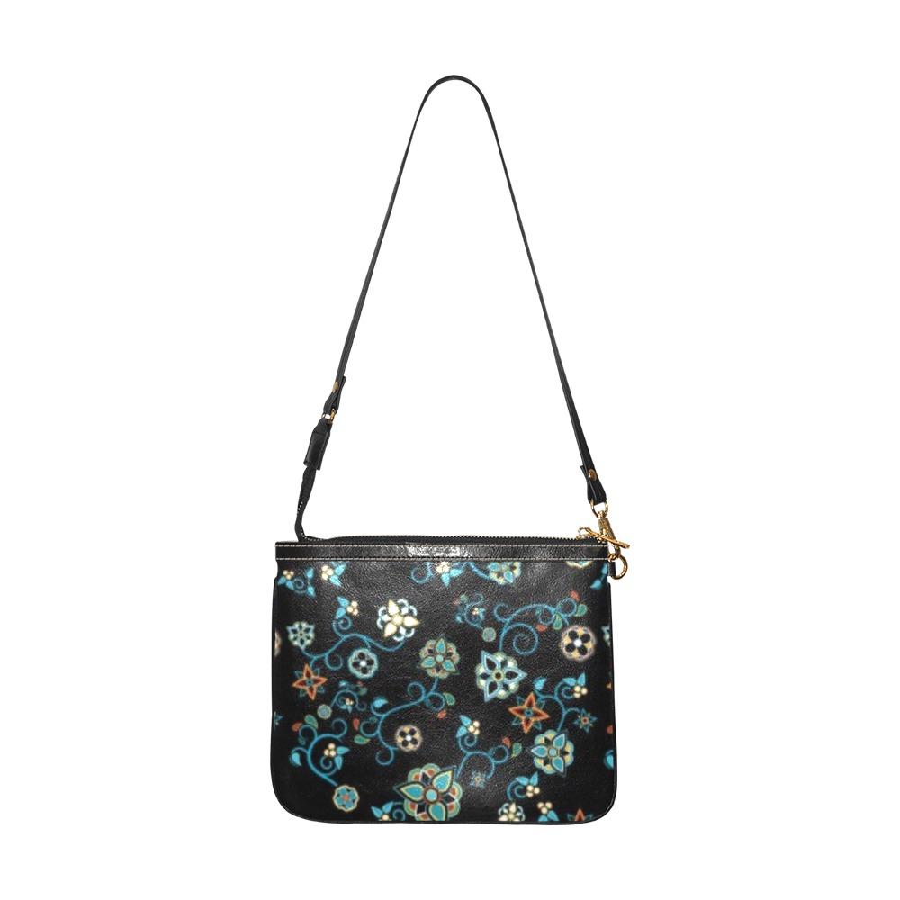 Ocean Bloom Small Shoulder Bag (Model 1710) Small Shoulder Bag (1710) e-joyer