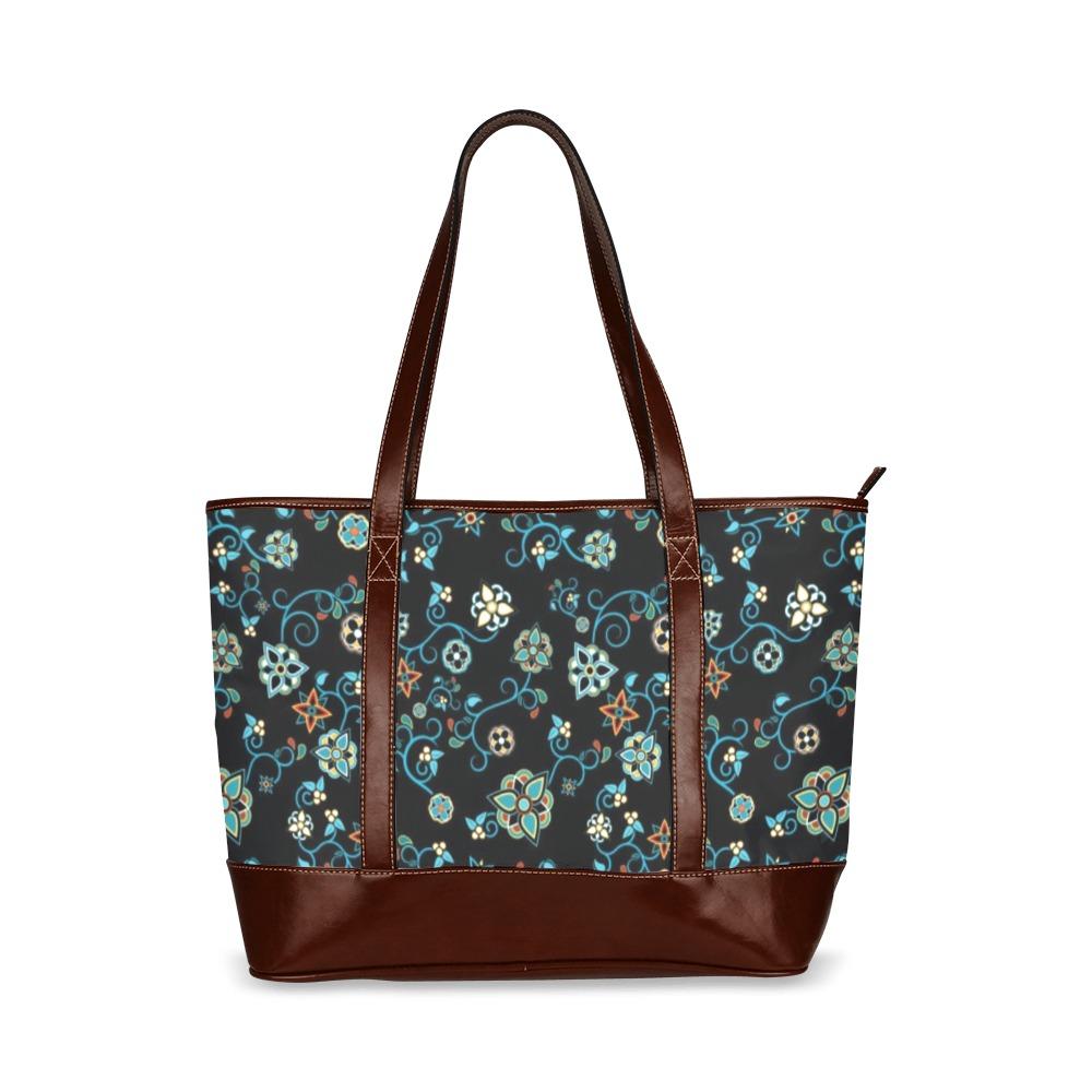 Ocean Bloom Tote Handbag (Model 1642) Tote Handbags (1642) e-joyer