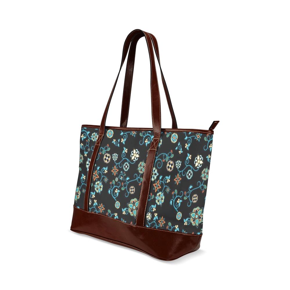 Ocean Bloom Tote Handbag (Model 1642) Tote Handbags (1642) e-joyer