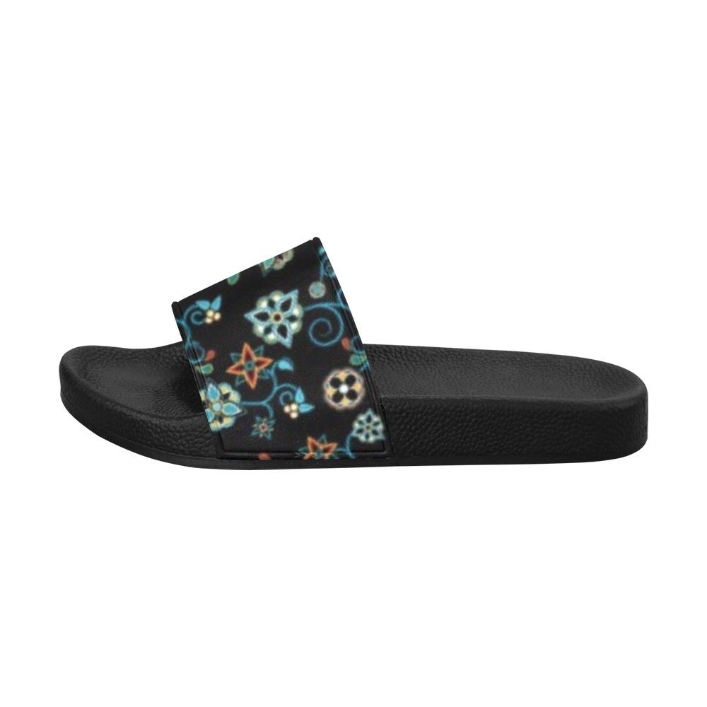 Ocean Bloom Women's Slide Sandals (Model 057) Women's Slide Sandals (057) e-joyer 