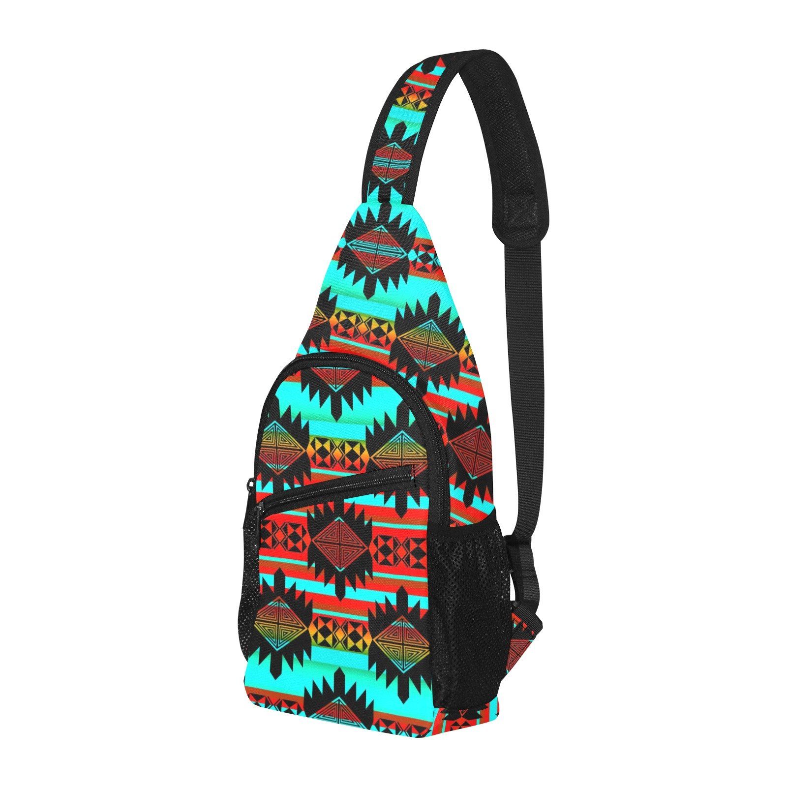 Okotoks Arrow All Over Print Chest Bag (Model 1719) All Over Print Chest Bag (1719) e-joyer