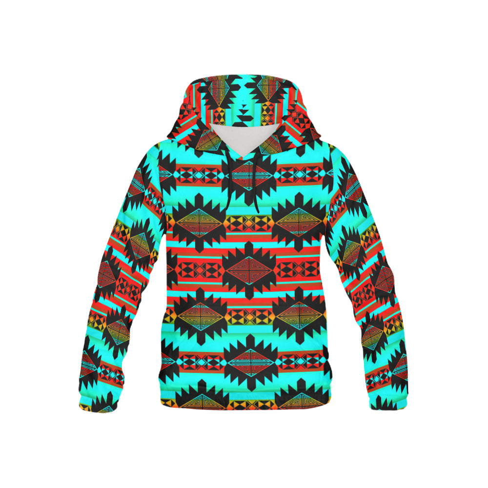 Okotoks Arrow All Over Print Hoodie for Kid (USA Size) (Model H13) All Over Print Hoodie for Kid (H13) e-joyer