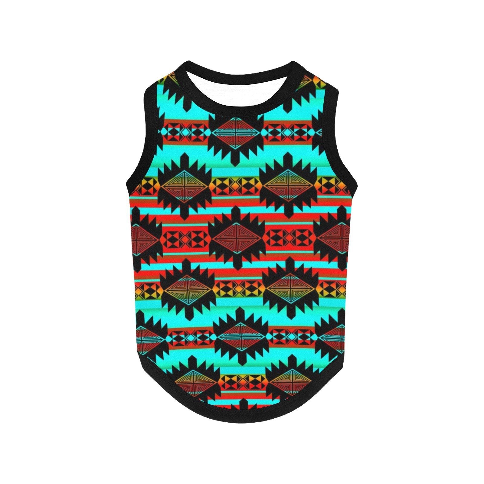 Okotoks Arrow All Over Print Pet Tank Top Pet Tank Top e-joyer