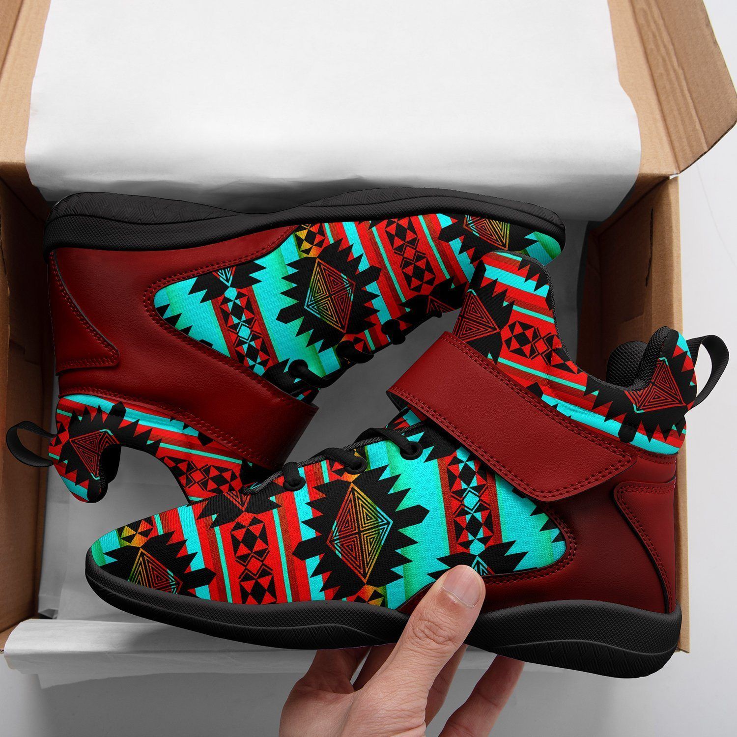 Okotoks Arrow Kid's Ipottaa Basketball / Sport High Top Shoes 49 Dzine