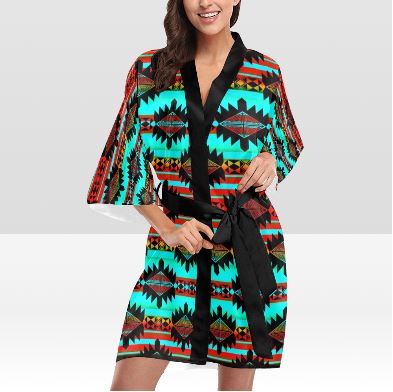 Okotoks Arrow Kimono Robe Artsadd