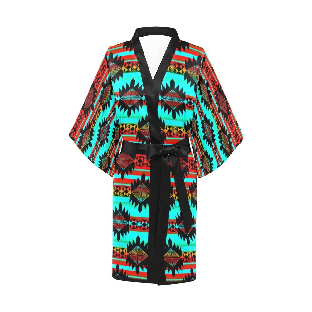 Okotoks Arrow Kimono Robe Artsadd