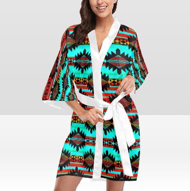 Okotoks Arrow Kimono Robe Artsadd