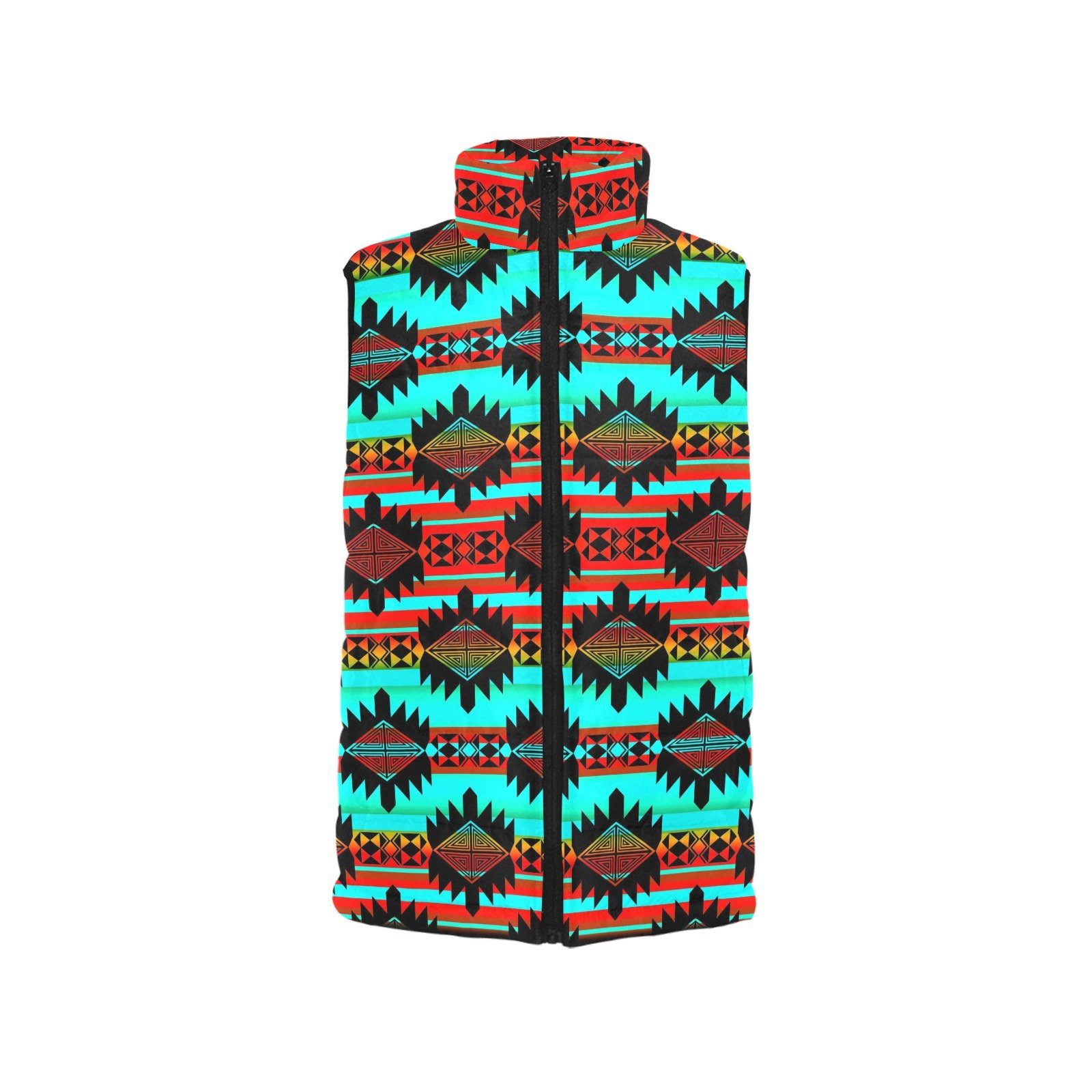 Okotoks Arrow Men's Padded Vest Jacket (Model H44) Men's Padded Vest Jacket (H44) e-joyer