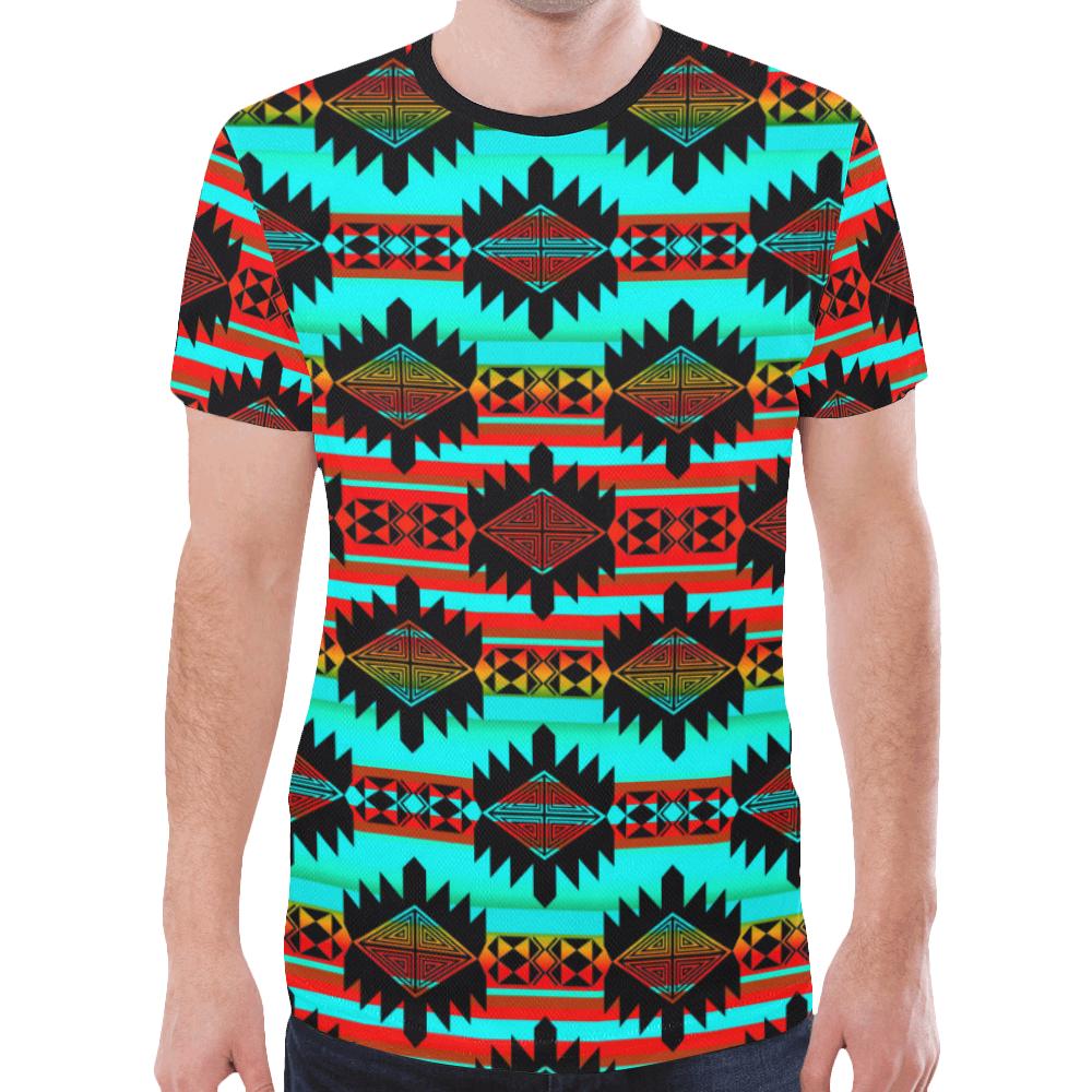 Okotoks Arrow New All Over Print T-shirt for Men (Model T45) New All Over Print T-shirt for Men (T45) e-joyer