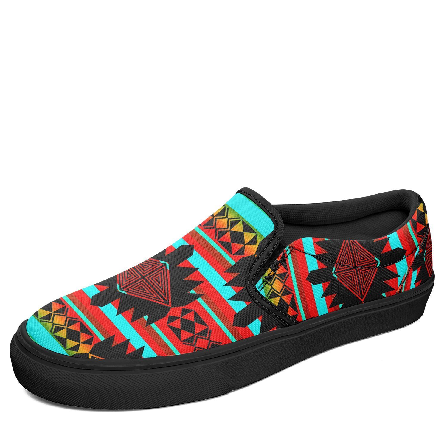 Okotoks Arrow Otoyimm Kid's Canvas Slip On Shoes 49 Dzine US Youth 1 / EUR 32 Black Sole
