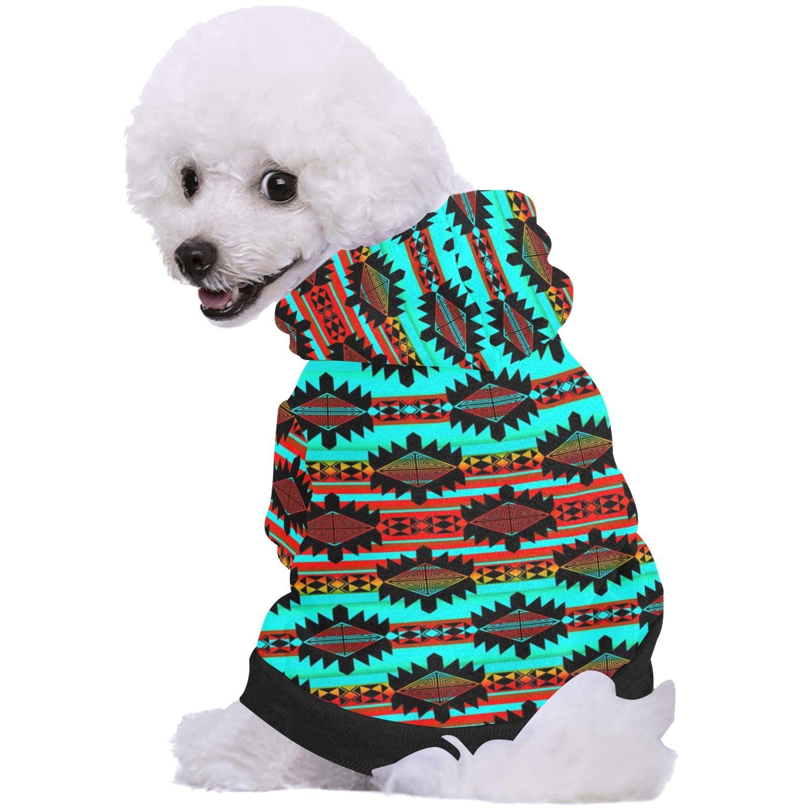 Okotoks Arrow Pet Dog Hoodie Pet Dog Hoodie e-joyer