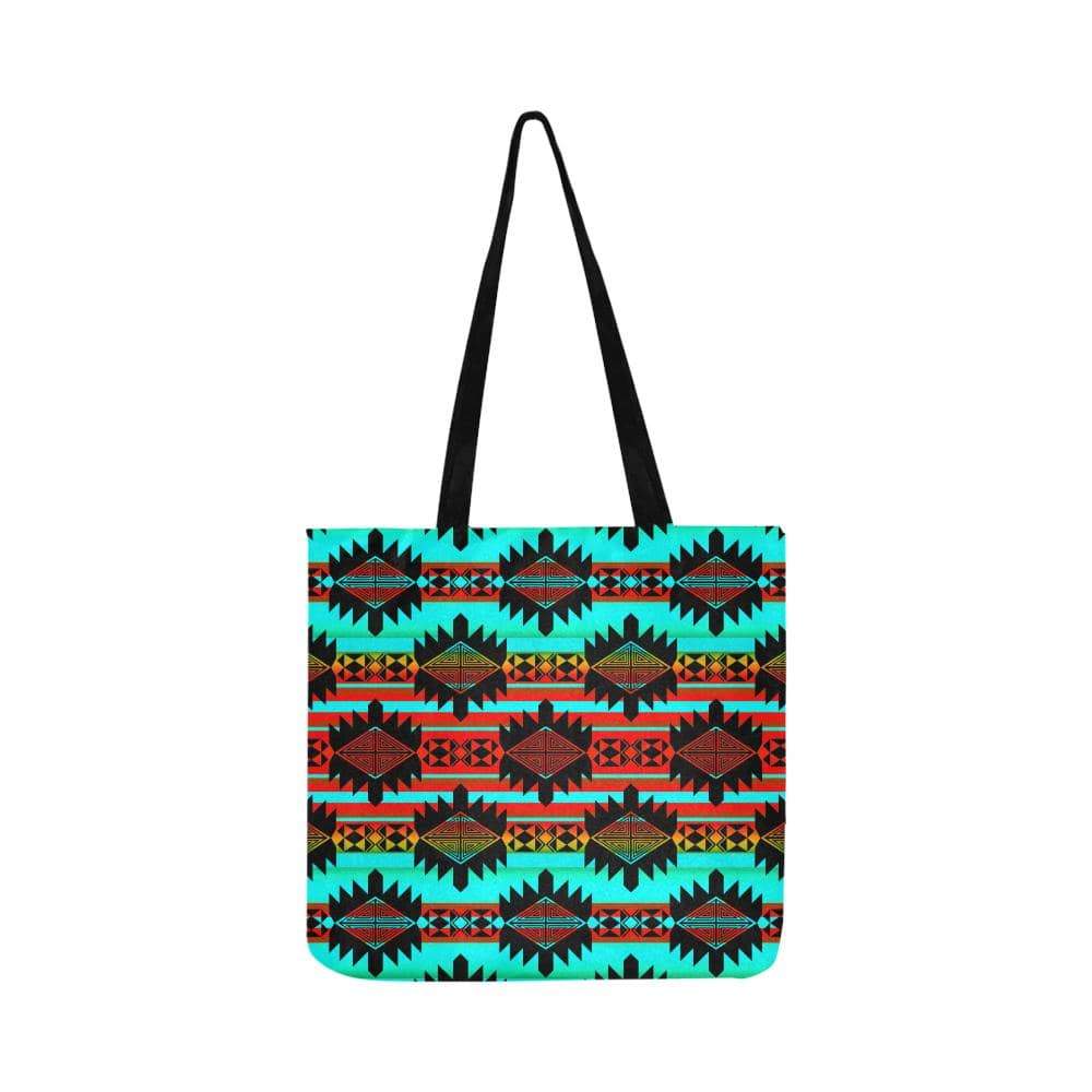 Okotoks Arrow Reusable Shopping Bag Model 1660 (Two sides) Shopping Tote Bag (1660) e-joyer