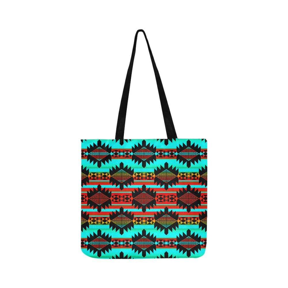 Okotoks Arrow Reusable Shopping Bag Model 1660 (Two sides) Shopping Tote Bag (1660) e-joyer