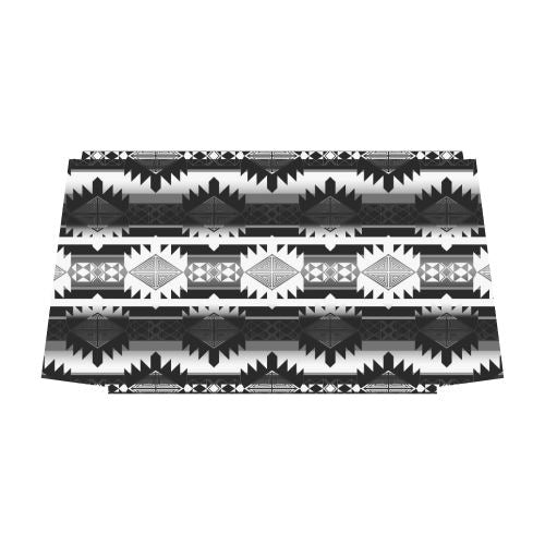 Okotoks Black and White Classic Travel Bag (Model 1643) Remake Classic Travel Bags (1643) e-joyer