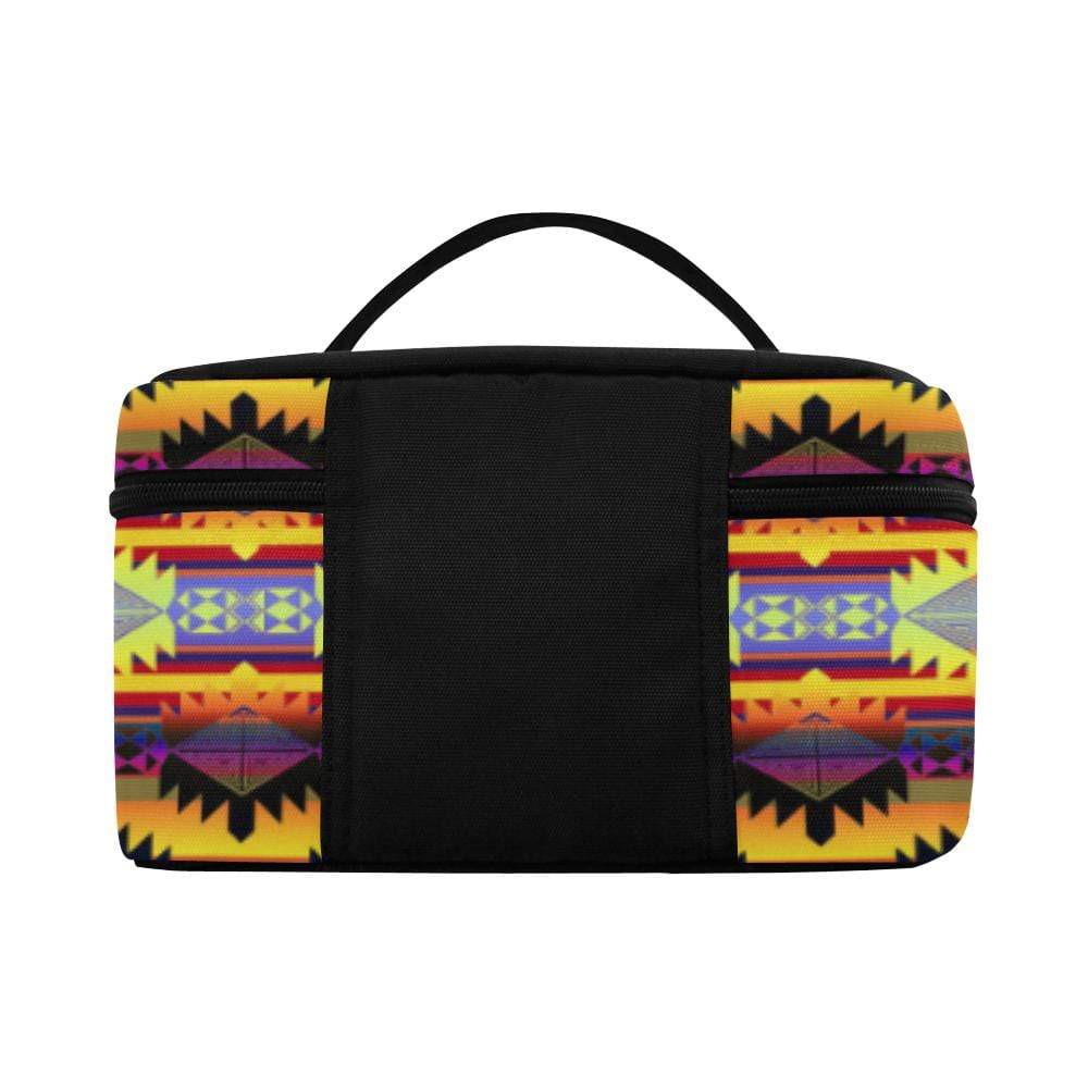 Okotoks Gathering Cosmetic Bag/Large (Model 1658) Cosmetic Bag e-joyer