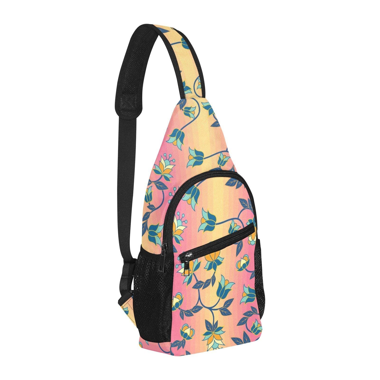 Orange Days All Over Print Chest Bag (Model 1719) All Over Print Chest Bag (1719) e-joyer