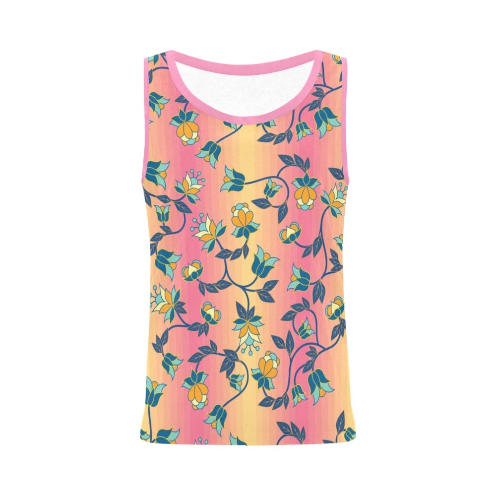 Orange Days All Over Print Tank Top for Women (Model T43) All Over Print Tank Top for Women (T43) e-joyer