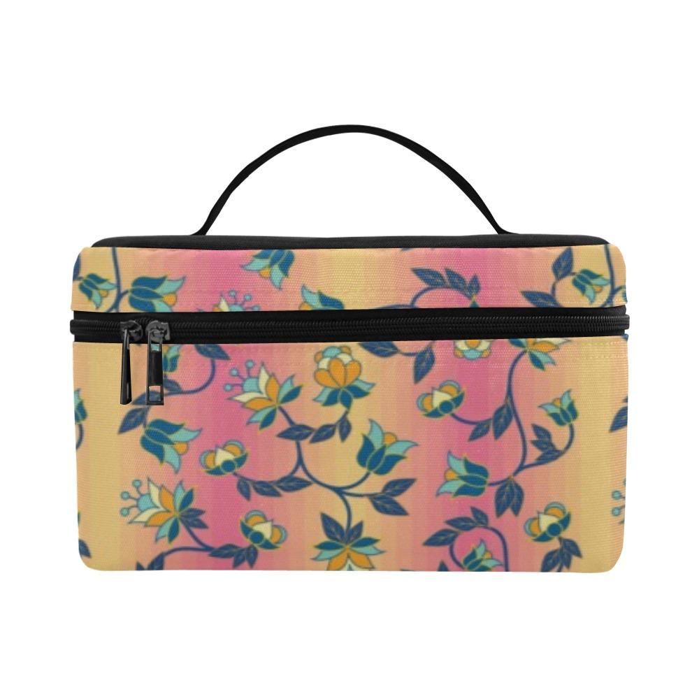 Orange Days Cosmetic Bag/Large (Model 1658) bag e-joyer