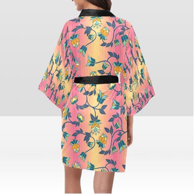 Orange Days Kimono Robe Artsadd