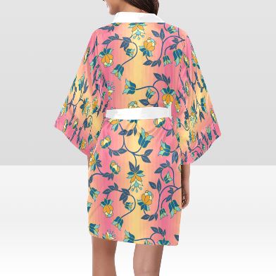 Orange Days Kimono Robe Artsadd