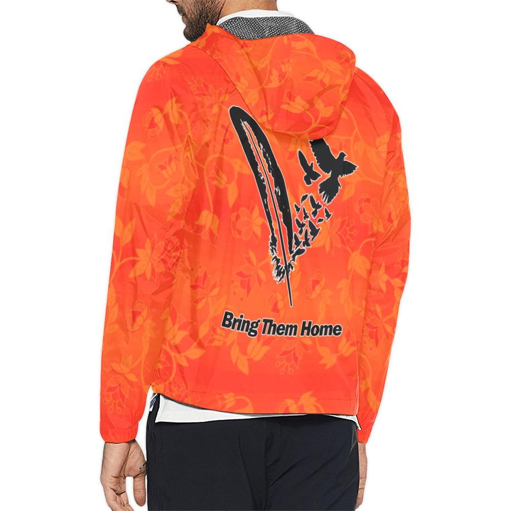 Orange Days Orange Bring Them Home Unisex All Over Print Windbreaker (Model H23) All Over Print Windbreaker for Men (H23) e-joyer