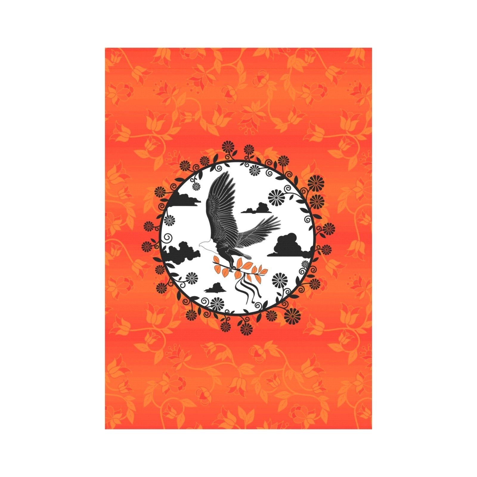 Orange Days Orange - Carrying Their Prayers Garden Flag 28''x40'' (Two Sides Printing) Garden Flag 28‘’x40‘’ (Two Sides) e-joyer