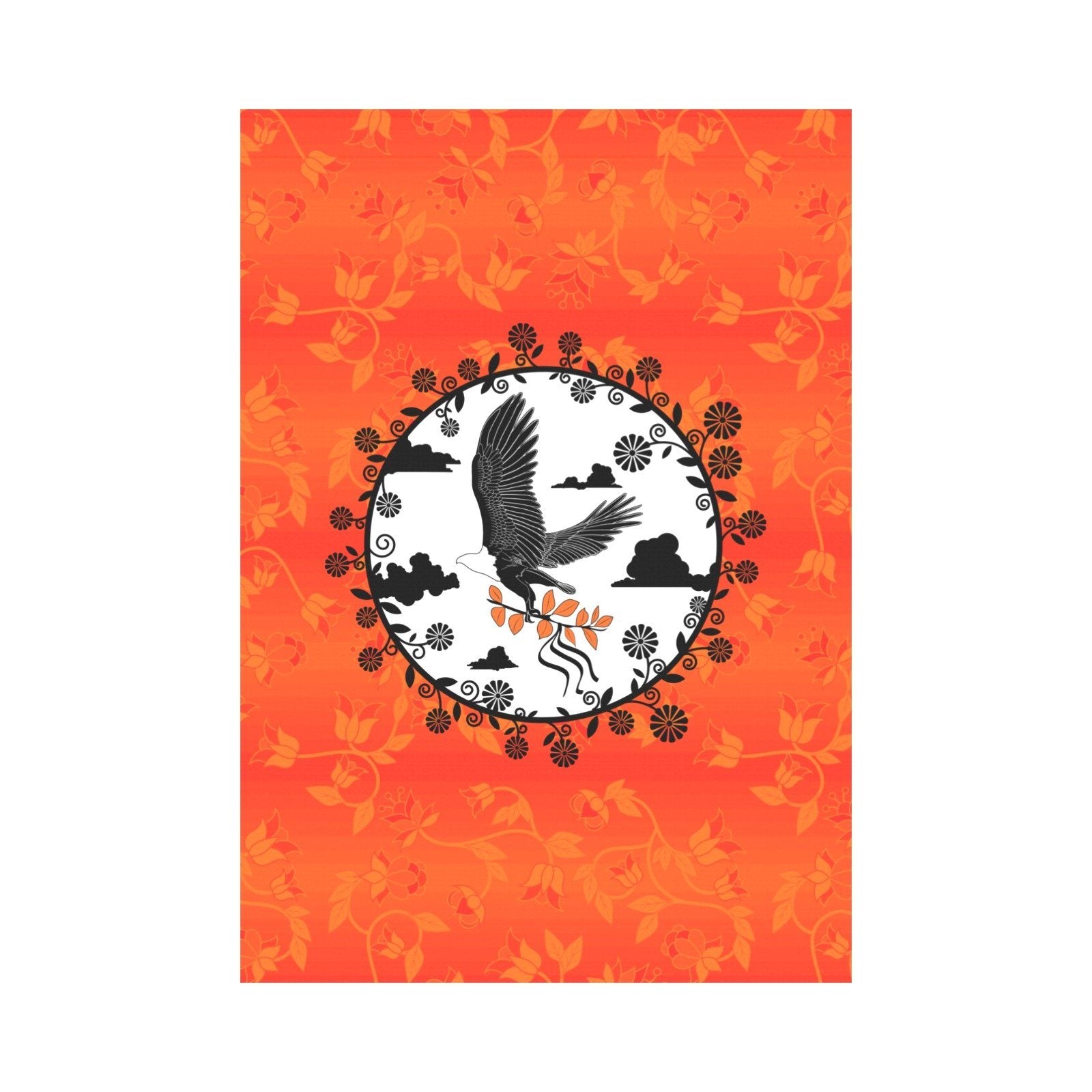 Orange Days Orange - Carrying Their Prayers Garden Flag 28''x40'' (Two Sides Printing) Garden Flag 28‘’x40‘’ (Two Sides) e-joyer