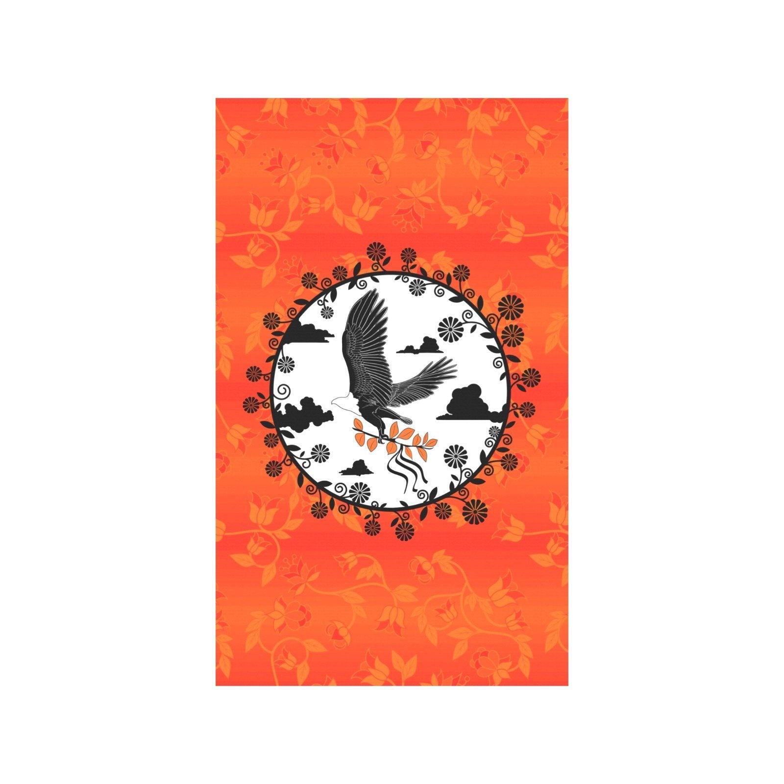 Orange Days Orange - Carrying Their Prayers Garden Flag 36''x60'' (Two Sides Printing) Garden Flag 36‘’x60‘’ (Two Sides) e-joyer 