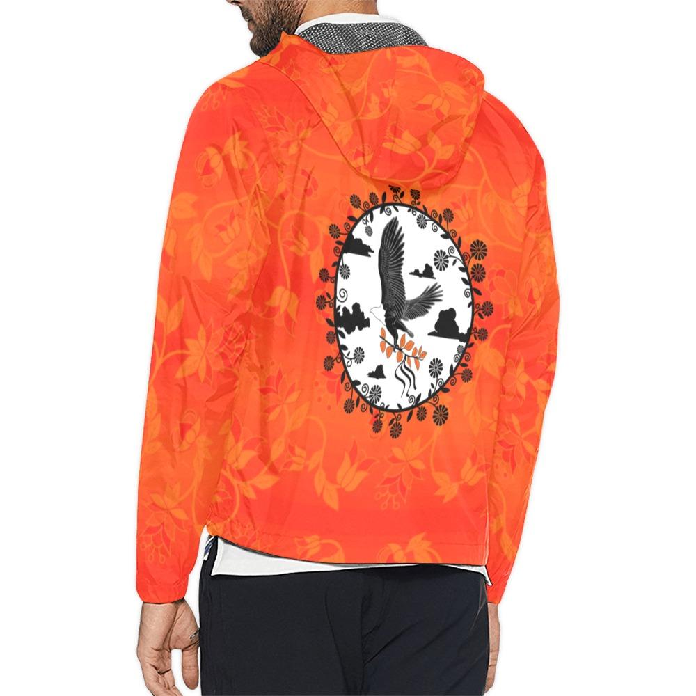 All over hot sale print windbreaker