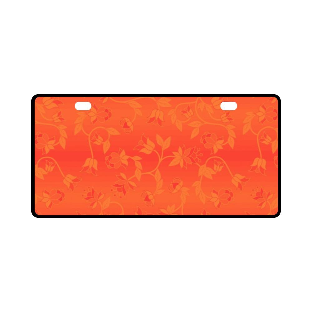 Orange Days Orange License Plate License Plate e-joyer