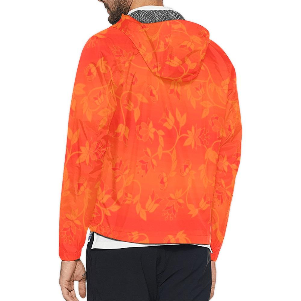 Orange Days Orange Unisex All Over Print Windbreaker (Model H23) All Over Print Windbreaker for Men (H23) e-joyer