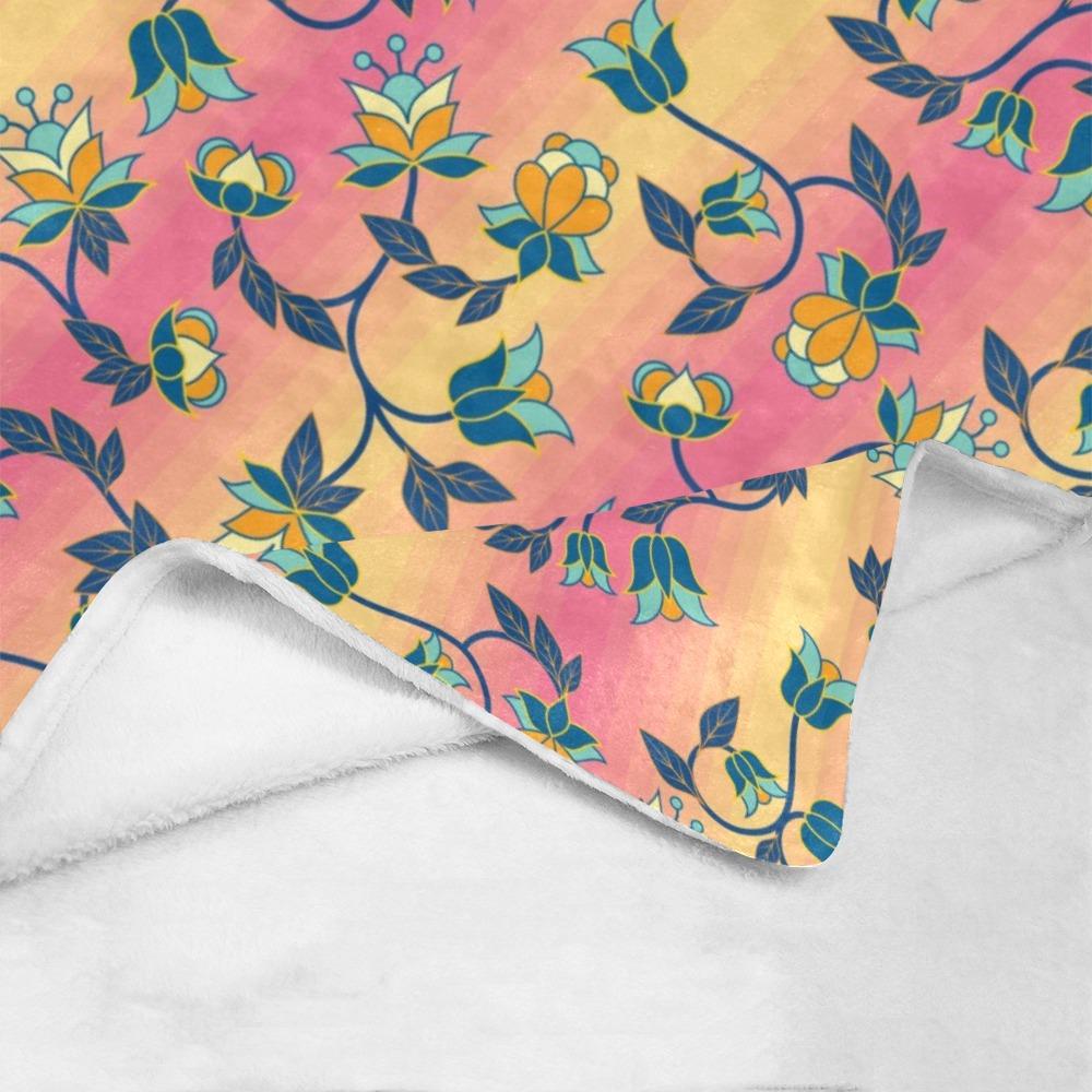 Orange Days Ultra-Soft Micro Fleece Blanket 60"x80" Ultra-Soft Blanket 60''x80'' e-joyer