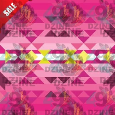 Pink Star Cotton Poplin Fabric By the Yard Fabric NBprintex